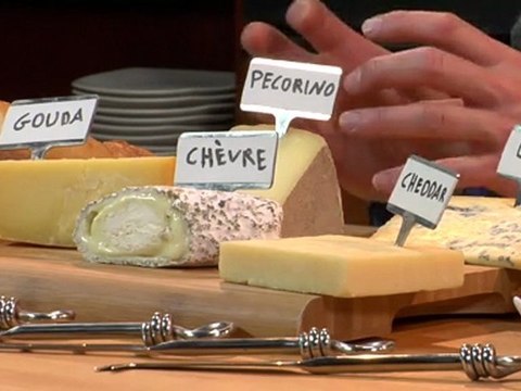 Serving an Ontario Cheese Platter