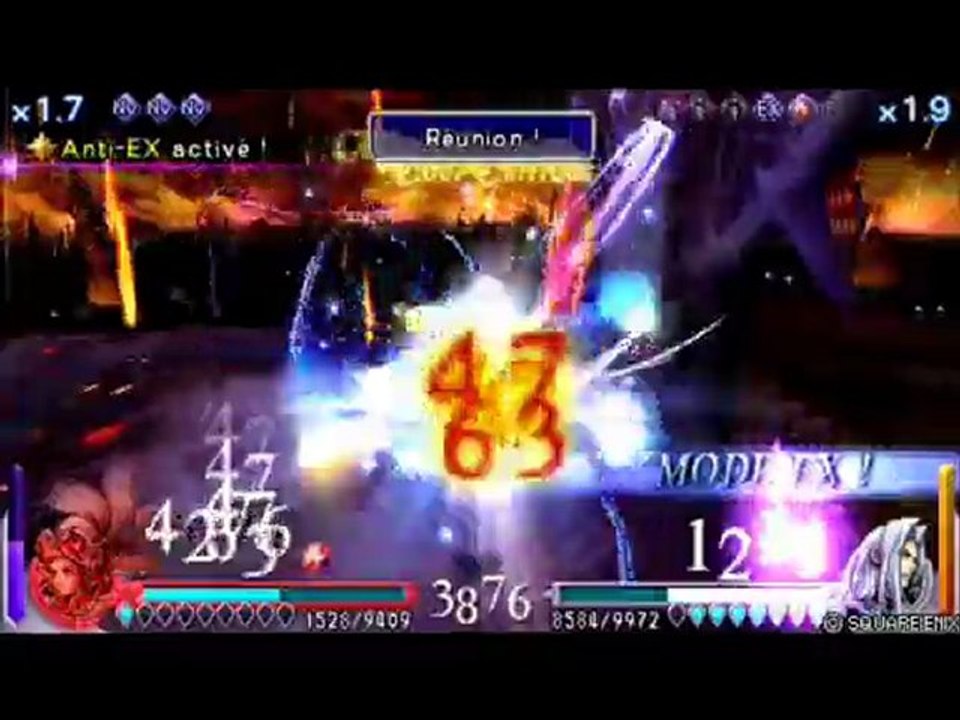 Dissidia Final Fantasy MV KillDream Black Tears Reach