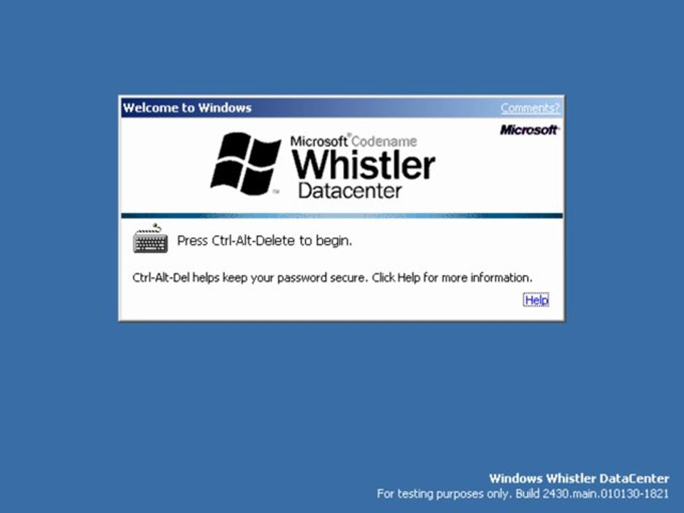 Whistler Datacenter Parody