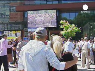 Las madres de Srebrenica, en La Haya