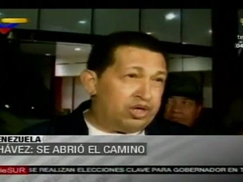 Presidente Chávez agradece atenciones recibidas en Cuba