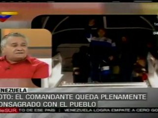 Soto Rojas:Chávez representa amor y admiración del pueblo