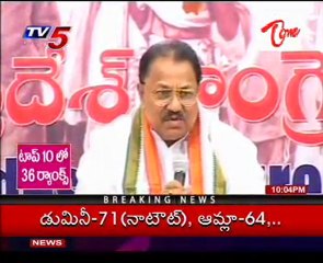 D Srinivas Request to Followers for Success of Racchabanda