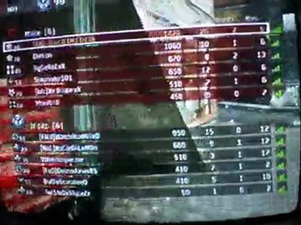 1ère vidéo sur mw2 !