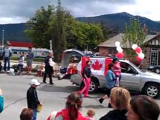Canada Day Parade 2011 Jasper National Park