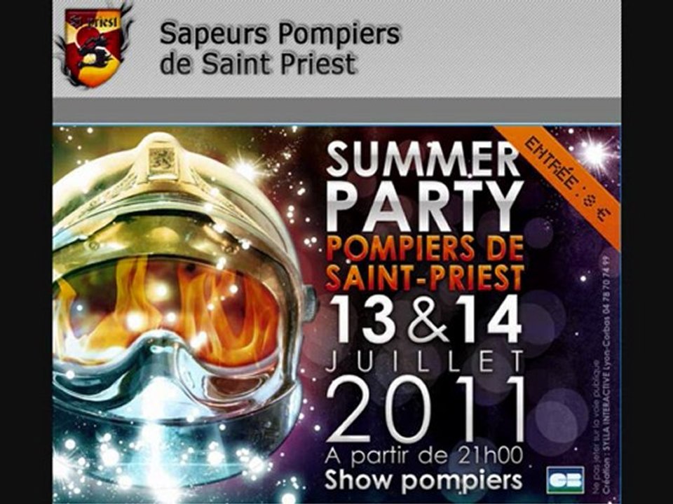 Bal Pompiers Saint Priest : Interview radio juin 2011