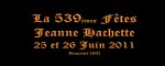 539èmes Fêtes Jeanne Hachette