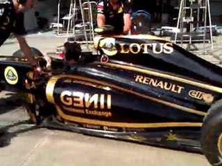 Lotus Renault GP F1 Valencia 2011
