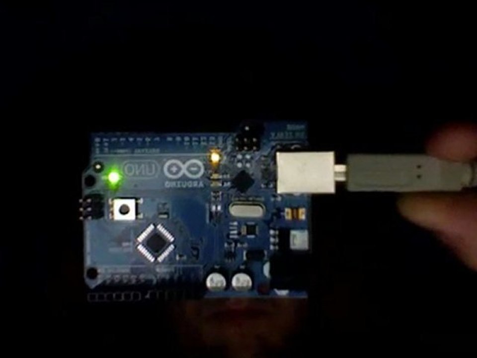 Arduino - Premier run !