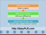 PLR Articles and Affiliate Marketing
