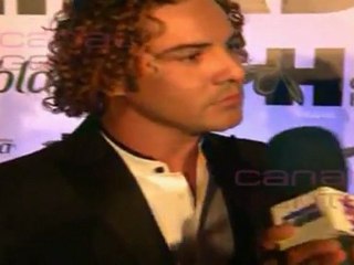 Primeras declaraciones de David Bisbal