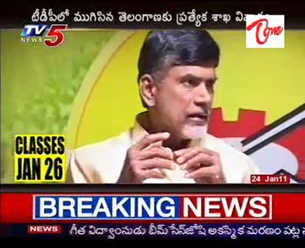 TDP Chief Chandrababu Naidu Talking to National Media