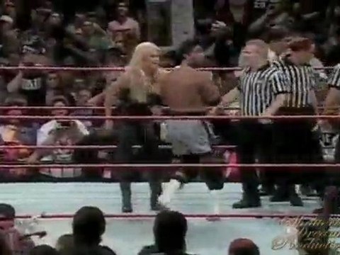 Goldust & Luna Attack Marc Mero - Raw - 3/2/98