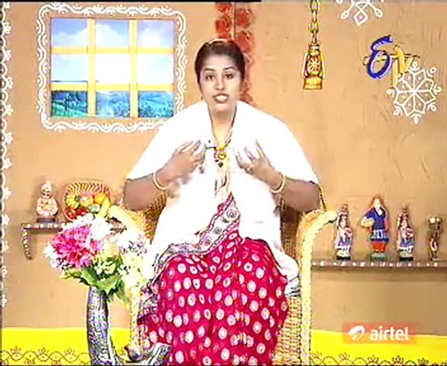 Abhiruchi - Recipes - Gongura Dosakaya Pappu, Shankara Poli & SriHali - 04