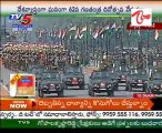 Governor Narasimhan Speech from parade Grounds-HYD, Parade Celebs from Delhi-Live_26th Jan11
