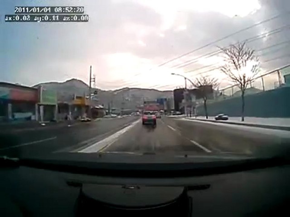 Überraschen Sie an der Kreuzung