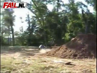 Die Doppel-Sprung BMX Fail