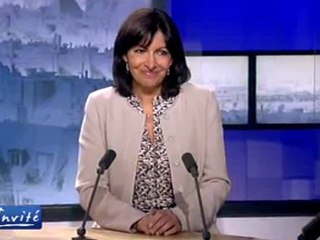 Anne Hidalgo, invitée politique de TV5 Monde - 4 juillet 2011