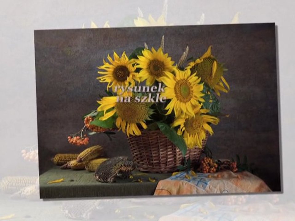 rysunek na szkle