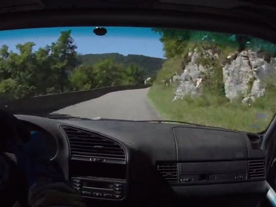 Course de côte Vuillafans 2011 caméra embarquée Vincent Savary