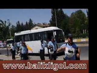 otobüsçüler eylemde