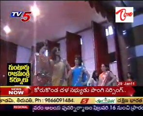 Farewell Party in Saint john's Women's college at Mehdipatnam