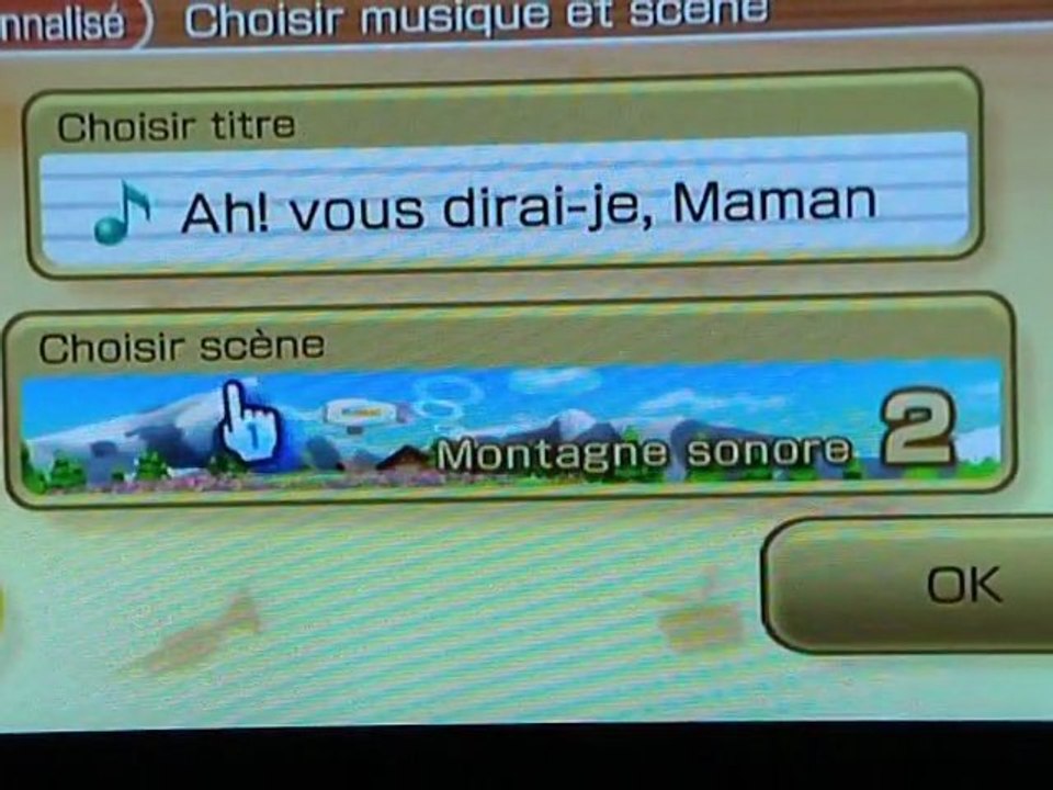 test 9 wii music sur wii