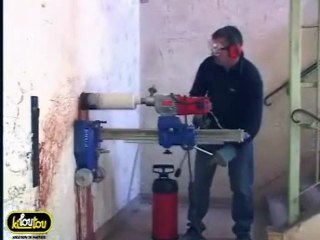 Comment réaliser un forage béton pour obtenir un percement propre et sans éclats ?