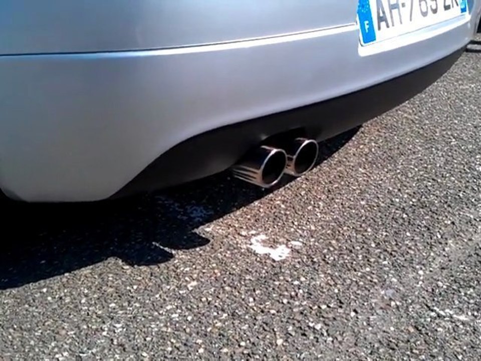 Echappement Golf 5 gti avec Cat back no resso+ downpipe invidia cata 200 cellules