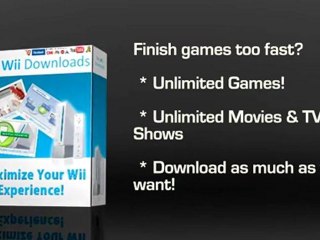 download to wii,my Wii download