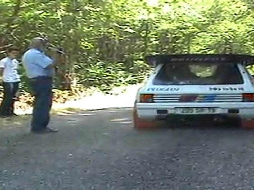 Oo peugeot 205 turbo16 depart oO