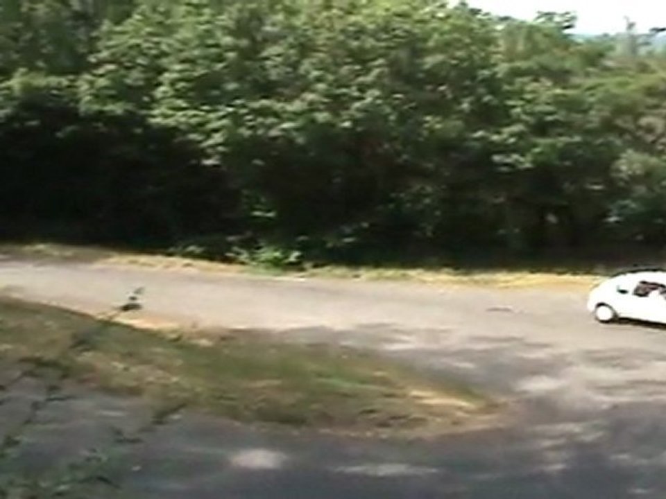 épingle en 205 rallye