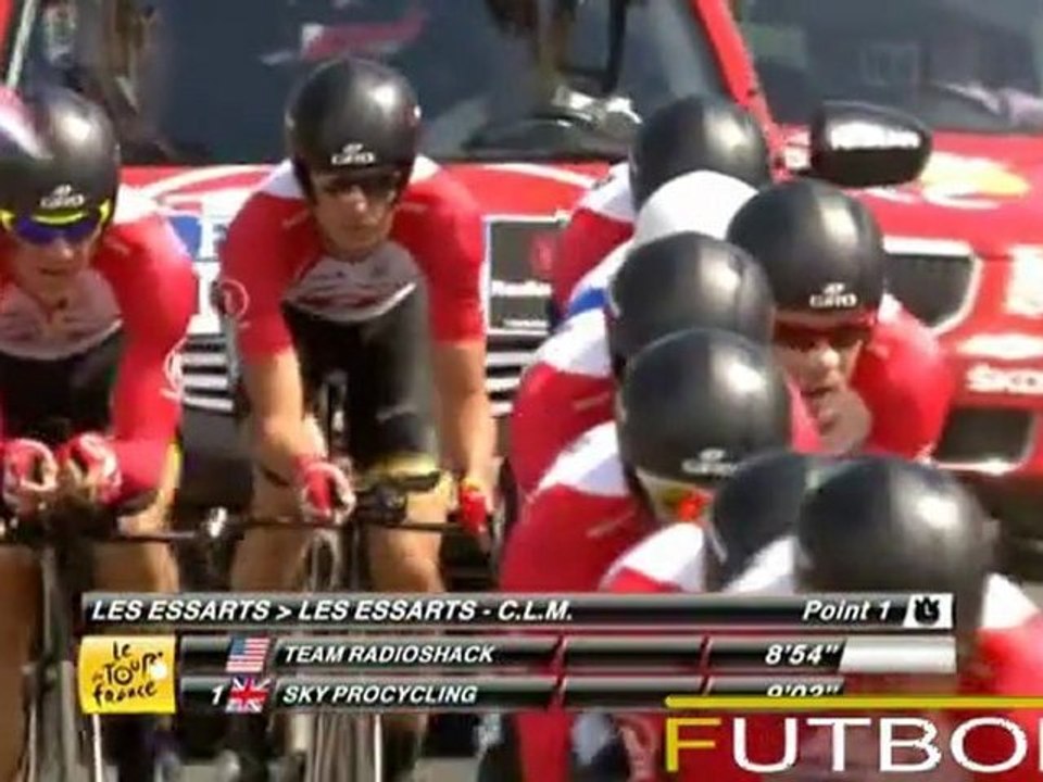Tour de France 2011 Stage02 Highlights