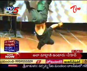 Hip hop Dance Show in Kotla Vijaya Bhaskar Reddy stadium,Yousufguda @ Hyderabad