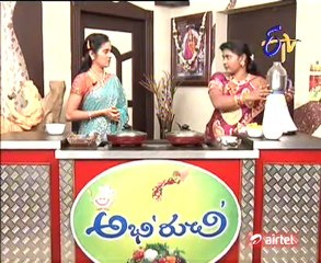 Abhiruchi  - Kakarakaya Nuvvula Curry -  Carrots bobattu -  Masala Curry   -03