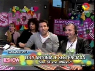 SUICIDIO DE LAS AZUCAR MORENO EN ESTE ES EL SHOW - 04/07/11