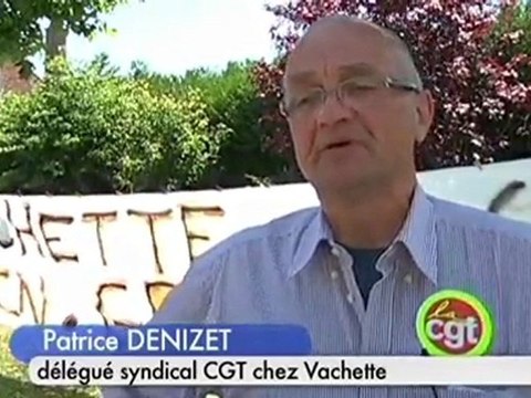 Grève à l'usine Vachette de Sainte-Savine