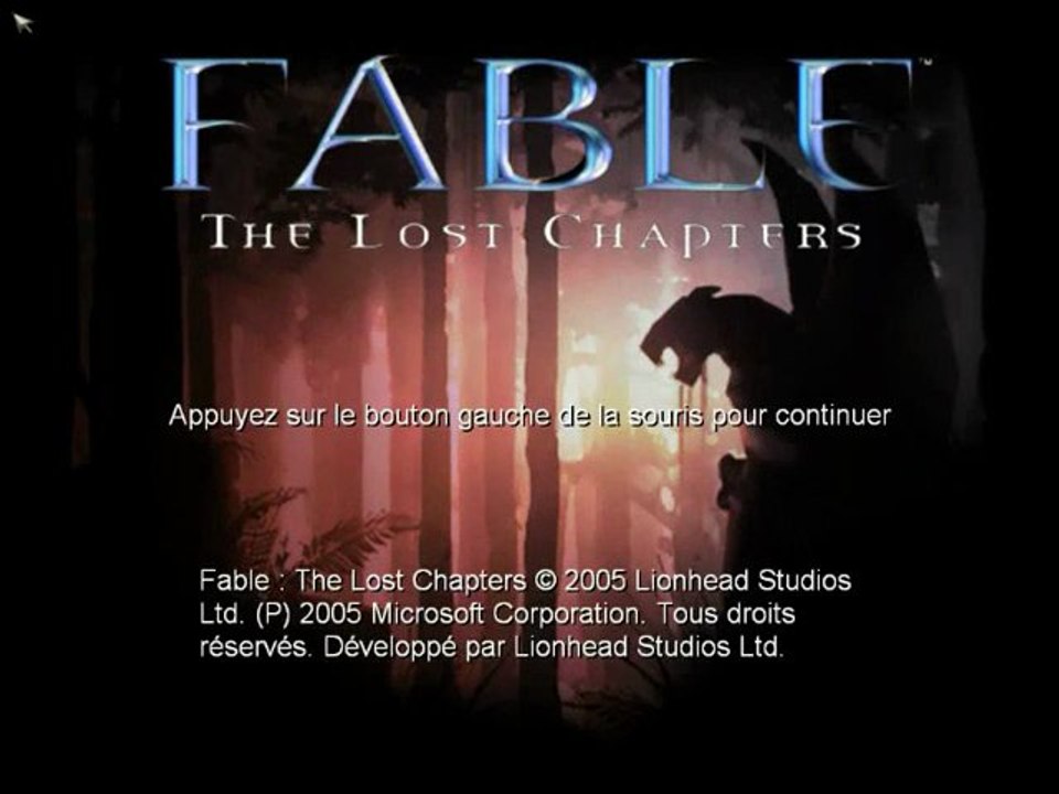 [01]Fable-Les débuts d'un héros