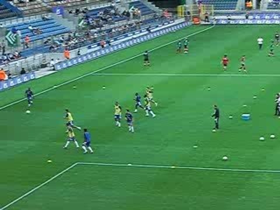 Entrainement 2 racing-guingamp