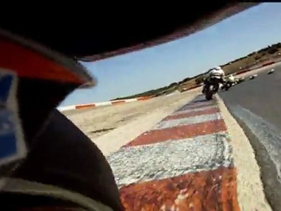 Chpt France Superbike Ledenon - Caméra embarquée Anthony Loiseau