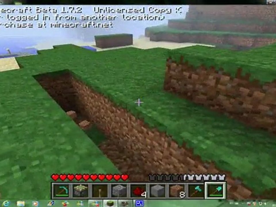 Minecraft Tuto - Passage secret 2ème partie