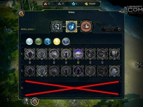 Might & Magic Heroes 6 - Ability system video