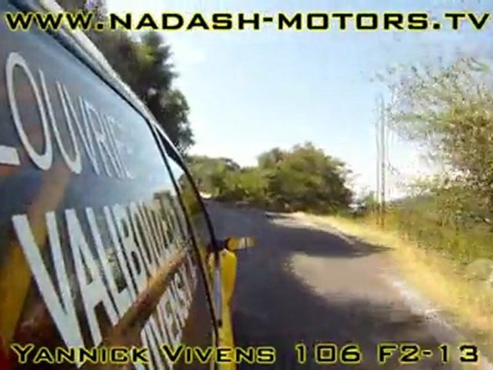 Course de cote de Sumène 2011 : camera embarquée de Y. Vivens (monté chrono 2) 106 f2013