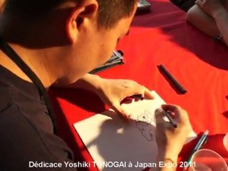 Dédicace Yoshiki TONOGAI (Judge - Doubt) Japan Expo 2011