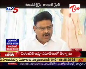 Ambati Rambabu Fire on Vundavalli