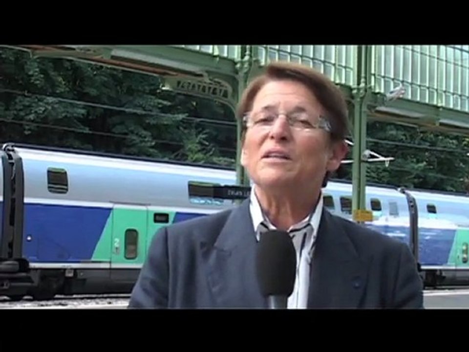 Josianne Beaud Directrice Rhône-Alpes de la SNCF avec Annecy 2018