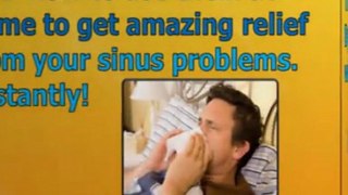sinusitis home remedies - sinus congestion relief - sinus headache relief