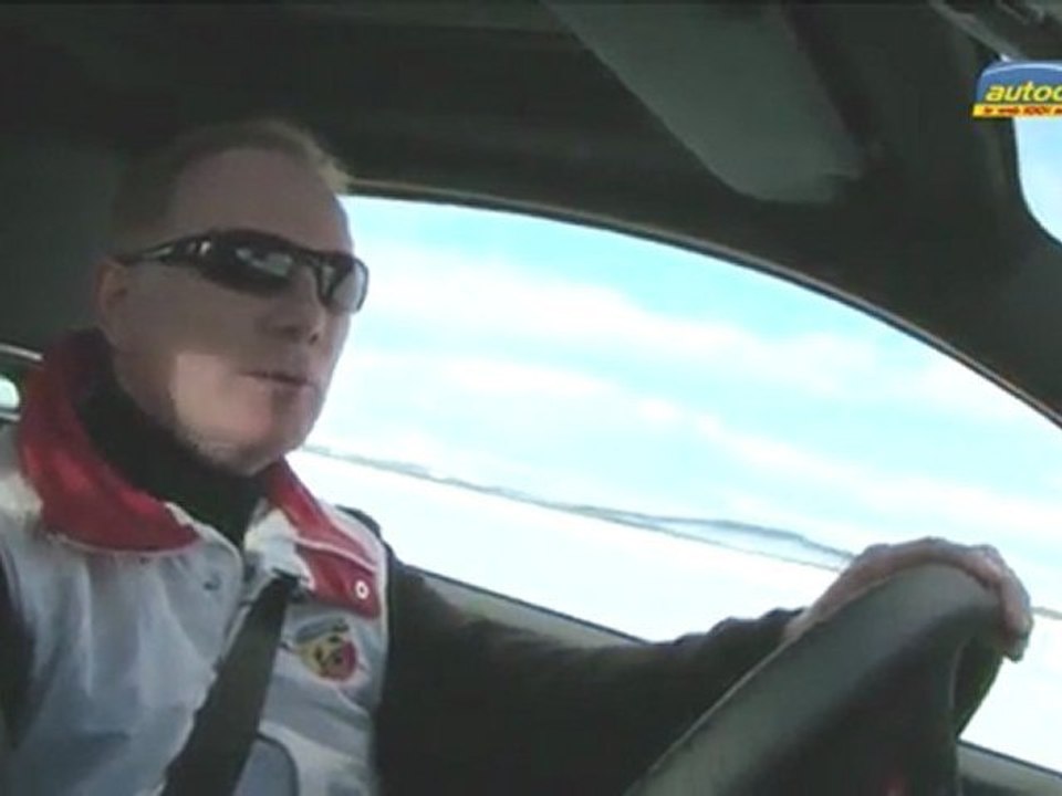 Essai Abarth 500 EsseEsse en Laponie