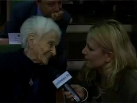 Rita Levi Montalcini e i ragazzi a Uniroma Tv