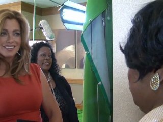 kathy ireland and Faye Washington at the YWCA event